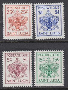 St Lucia J17-J20 MNH VF