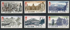 Ras Al Khaima 1972 Mi#600-605 Winter Olympics Sapporo MLH