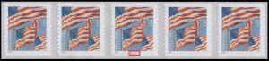 2022 US Stamp -  US Flag BCA - PNC 5 - Scott# 5655 3K/10K