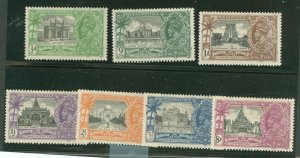 India #142-148 Unused Single (Complete Set) (Jubilee) (King)