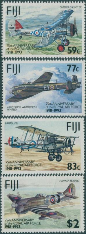 Fiji 1993 SG873-876 Royal Air Force set MNH