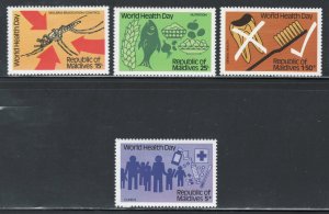 Maldive Islands 1980 World Health Day Scott # 882 - 885 MH