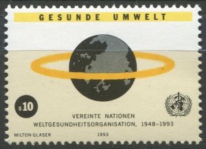 United Nations Vienna Sc#148 MNH, 10s multi, W.H.O. (World Health Organizatio...