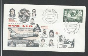 Spain  Space  Event Cover   Space Shuttle