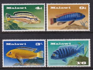 Malawi 71-74 Fish MNH VF