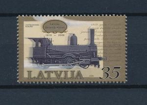 [61230] Latvia 2009 Railway Train Eisenbahn Chermin De Fer MNH