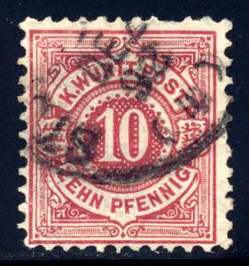 Wurttemberg    60     f/vf  used  