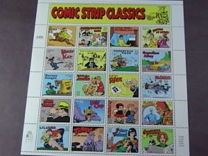 U.S.# 3000-MINT/NEVER HINGED-PANE OF 20---COMIC STRIPS---1995