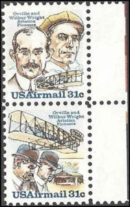 C92a Mint,OG,NH... Pair... SCV $1.30