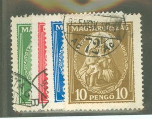 Hungary #462-465  Single (Complete Set)