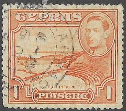 Cyprus # 146 George VI - Theater   (1) VF Used