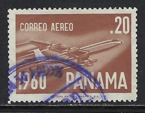 PANAMA C242 VFU AIRPLANE I389-1