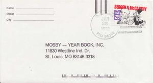 United States Fleet Post Office 29c Bergen & McCarthy Comedians 1992 U.S. Nav...