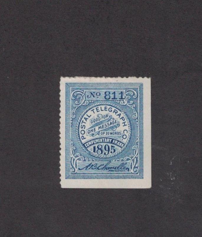 Scott 15T11 - Telegraph Stamp. Single. MH. OG.   #02 15T11