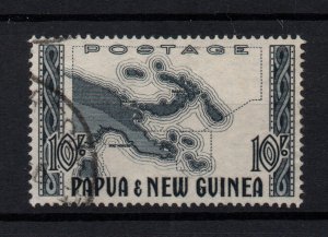 Papua New Guinea 1952 10/- SG14 fine used WS36087