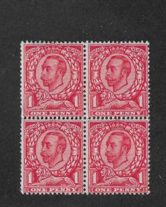 Great Britain Scott # 152 Block VF MNH**OG nice color !  see pic !