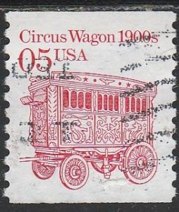 2452 - .05 Circus Wagon used f-vf.