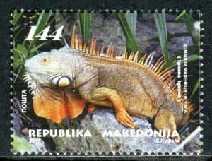 151 - MACEDONIA 2017 - Pets – Iguana - Fauna - MNH