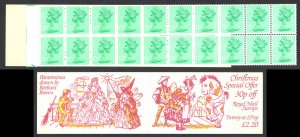 Great Britain Sc# BK760 MNH complete booklet 1982 Christmas