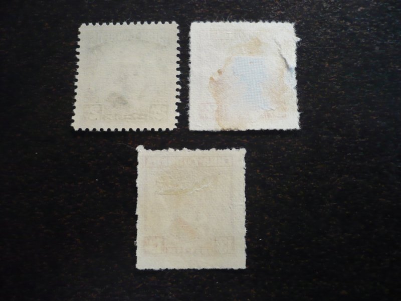 Stamps - Cuba - Scott# 676,678,679 - Mint Hinged Partial Set of 3 Stamps