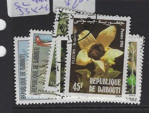 Djibouti SC 491-2, 538-41, 6 Values VFU (1gsu)