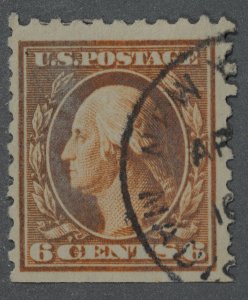 United States #429 Used VF Good Color Light Place Cancel HRM Straight Edge