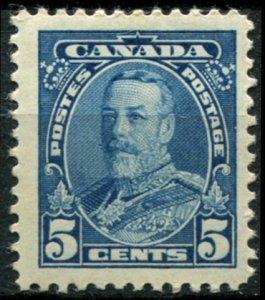 Canada Sc#221 MH/Unused, 5c dp bl, King George V 1935 Pictorial Definitive ...