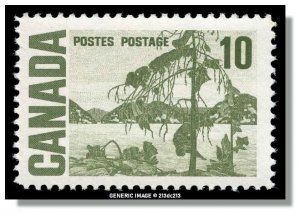 Canada - 462v LF, PVA MNH - Jack Pine, by Tom Thompson (1967) 10¢