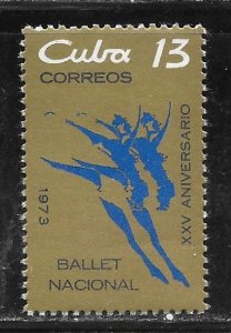 Cuba 125th National Ballet single MNH