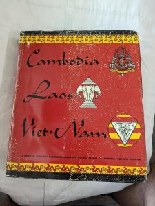 To 1966 Old Time Minkus Cambodia, Laos, Viet-Nam Album - No Stamps -READ