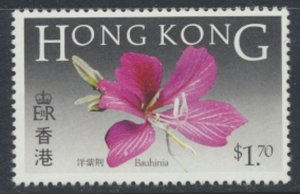 Hong Kong  SG 502   SC# 456 MVLH  Flowers 1985 see scan