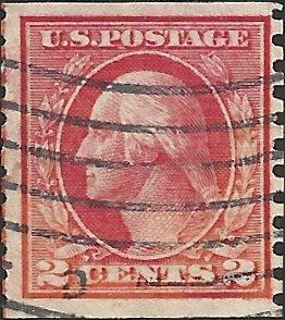# 455 USED CARMINE GEORGE WASHINGTON SCV-3.50