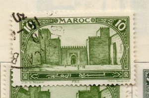 French Morocco 1923 Early Issue Fine Used 10c. NW-192883