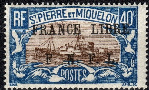 Saint Pierre And Miquelon  #209 MNH CV $17.50  (P682)
