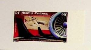 NEW CALEDONIA Sc C255 NH ISSUE OF 1993 - AVIATION - (AO23)