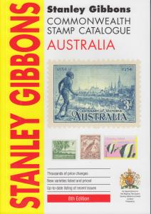 Stanley Gibbons Australia Stamp Catalogue, 2013 8th edition, in color, NEW