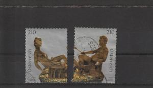 Austria  Scott#  2189a-b  Used