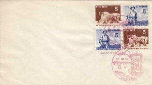 1952, Japan: 7th National Athletic Meeting, FDC (40397)