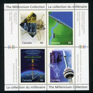 Canada 2000 #'s 1831-32 SS  MNH - Millennium - cv $13.00   