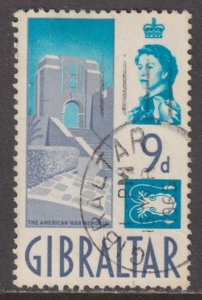 Gibraltar 155 American War Memorial 1960