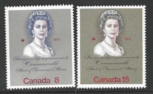 Canada 620-621  Mint  SCV$.95