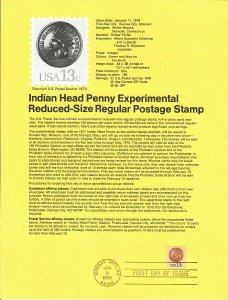 US SP441 Indian Head Penny Souvenir Page #1734