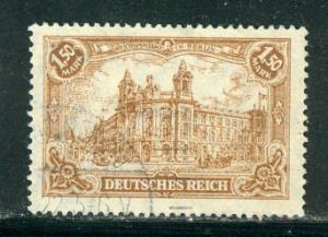 Germany Reich Scott # 113a, used, experts h/s
