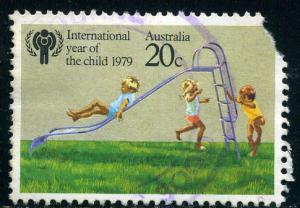 Australia - Scott #712 - 20c - Children Playing & IYC - Used