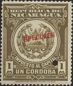 NICARAGUA SPECIMEN