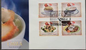 Peru FDC 2017 , Chinese Gastronomy