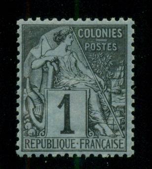 French Colonies 1881 #46 MH SCV(2018)=$5.50