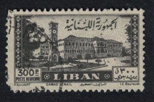 Lebanon Grand Serail Palace DEF 1947 Canc SC#C128 SG#351 MI#370