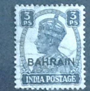 BAHRAIN GVI 1942  SG38  3p  USED ..CAT £3