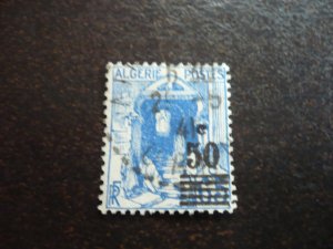 Stamps - Algeria - Scott# 136 - Used Set of 1 Stamp
